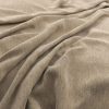 white plain velvet-chenille fabric from Warwick