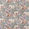 multicolour botanical cotton fabric from Warwick