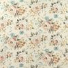 multicolour botanical cotton fabric from Warwick