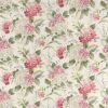 multicolour botanical cotton fabric from Warwick
