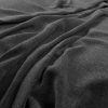 black-grey plain woven fabric from Warwick