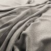 black-grey plain woven fabric from Warwick