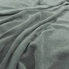 black-grey plain velvet-chenille fabric from Warwick