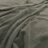 green plain velvet-chenille fabric from Warwick