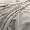 white plain velvet-chenille fabric from Warwick