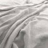 white plain velvet-chenille fabric from Warwick