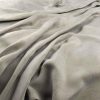 black-grey plain velvet-chenille fabric from Warwick