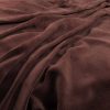 red plain velvet-chenille fabric from Warwick