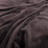 purple plain velvet-chenille fabric from Warwick