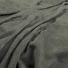 green plain velvet-chenille fabric from Warwick