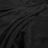 black-grey plain velvet-chenille fabric from Warwick