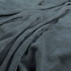 blue plain velvet-chenille fabric from Warwick