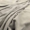 black-grey plain velvet-chenille fabric from Warwick