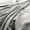 black-grey plain woven fabric from Warwick