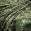 green botanical linen fabric from Warwick
