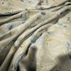 multicolour botanical linen fabric from Warwick