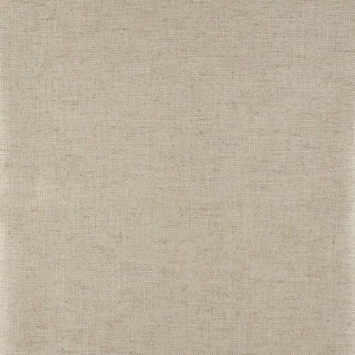Husk Fabric - Flax by brown plain woven fabric from Warwick
