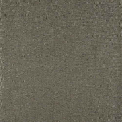 Husk Fabric - Gunmetal by black-grey plain woven fabric from Warwick