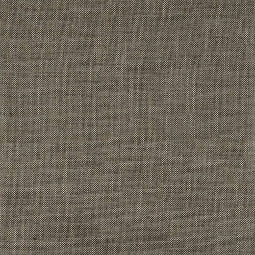 Husk Fabric - Meteorite by black-grey plain woven fabric from Warwick