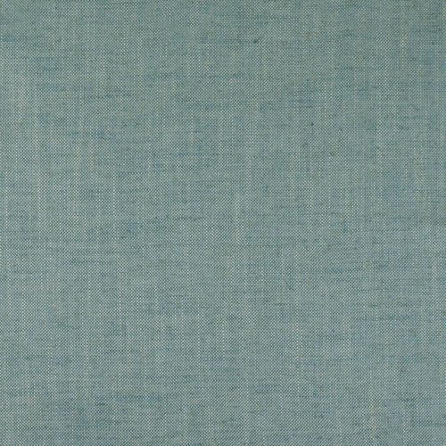 Husk Fabric - Turquoise by blue plain woven fabric from Warwick