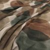 brown spotted linen fabric from Warwick