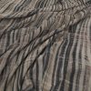 black-grey striped linen fabric from Warwick