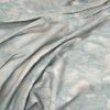 blue botanical woven fabric from Warwick