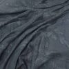 black-grey botanical jacquard fabric from Warwick