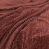 orange plain woven fabric from Warwick