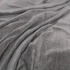 black-grey plain woven fabric from Warwick