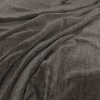 black-grey plain woven fabric from Warwick