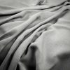 black-grey plain woven fabric from Warwick