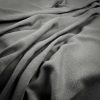 black-grey plain woven fabric from Warwick