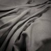 black-grey plain woven fabric from Warwick