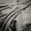 black-grey plain woven fabric from Warwick