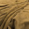brown plain velvet-chenille fabric from Warwick