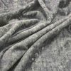 black-grey plain velvet-chenille fabric from Warwick