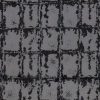 black-grey geometric velvet-chenille fabric from Warwick