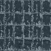 blue geometric velvet-chenille fabric from Warwick