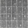 black-grey geometric velvet-chenille fabric from Warwick