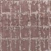 pink geometric velvet-chenille fabric from Warwick