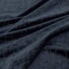blue geometric velvet-chenille fabric from Warwick