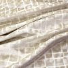 neutral geometric velvet-chenille fabric from Warwick