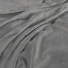 black-grey plain woven fabric from Warwick