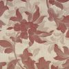 red traditional jacquard fabric from Warwick