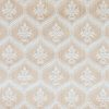 white geometric jacquard fabric from Warwick