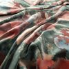 green botanical velvet-chenille fabric from Warwick