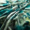 green botanical velvet-chenille fabric from Warwick