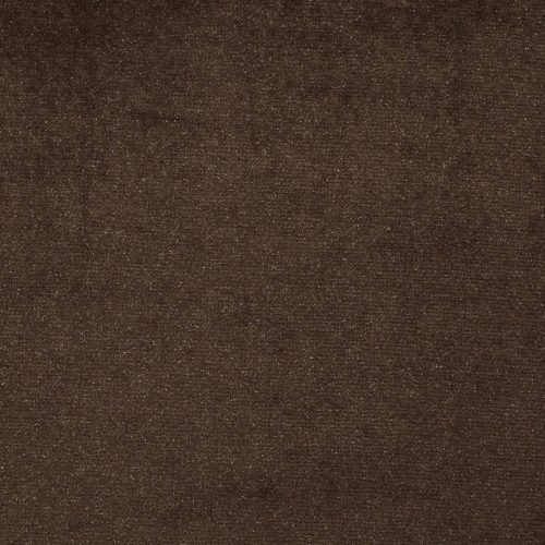 Mystere Fabric - Espresso by brown plain velvet-chenille fabric from Warwick