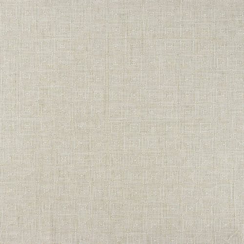 Cape-Cod Fabric - Natural by brown geometric woven fabric from Warwick